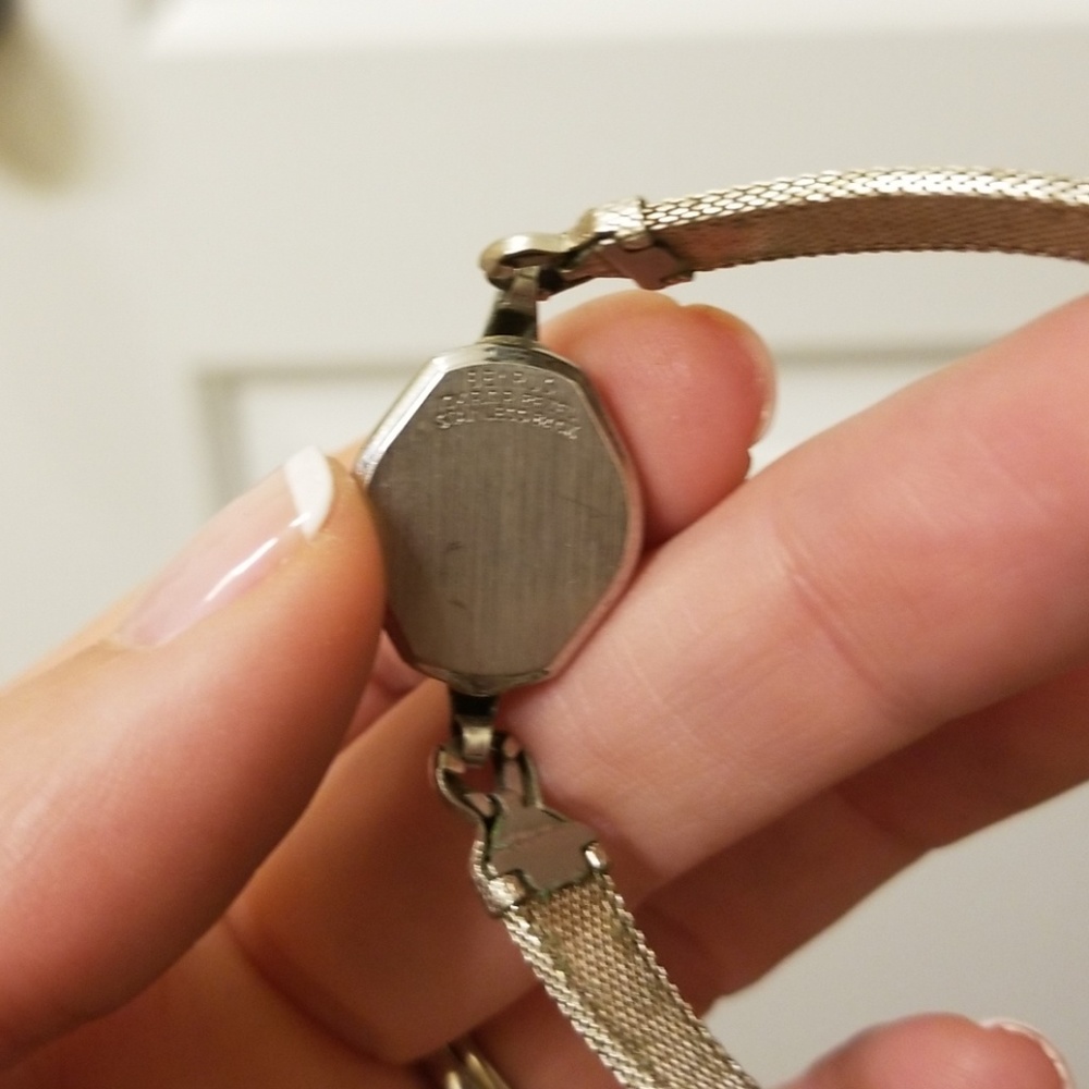 Benrus vintage watch black silver - Picture 4 of 4